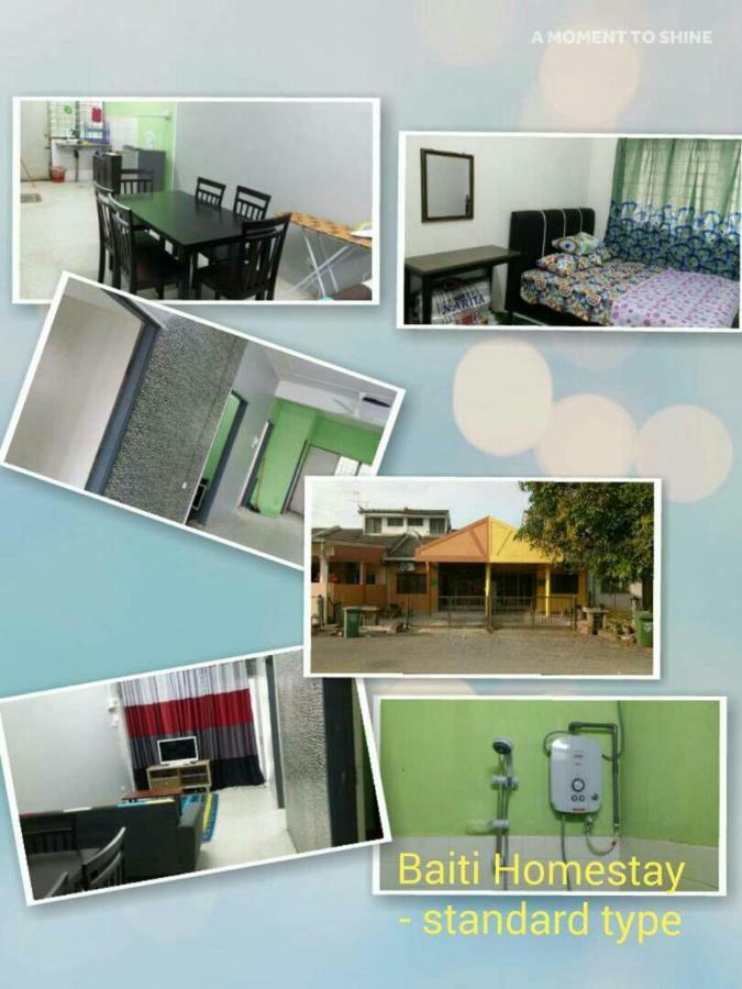 Baiti Homestay Gambang Esterno foto