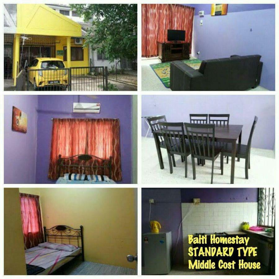 Baiti Homestay Gambang Esterno foto